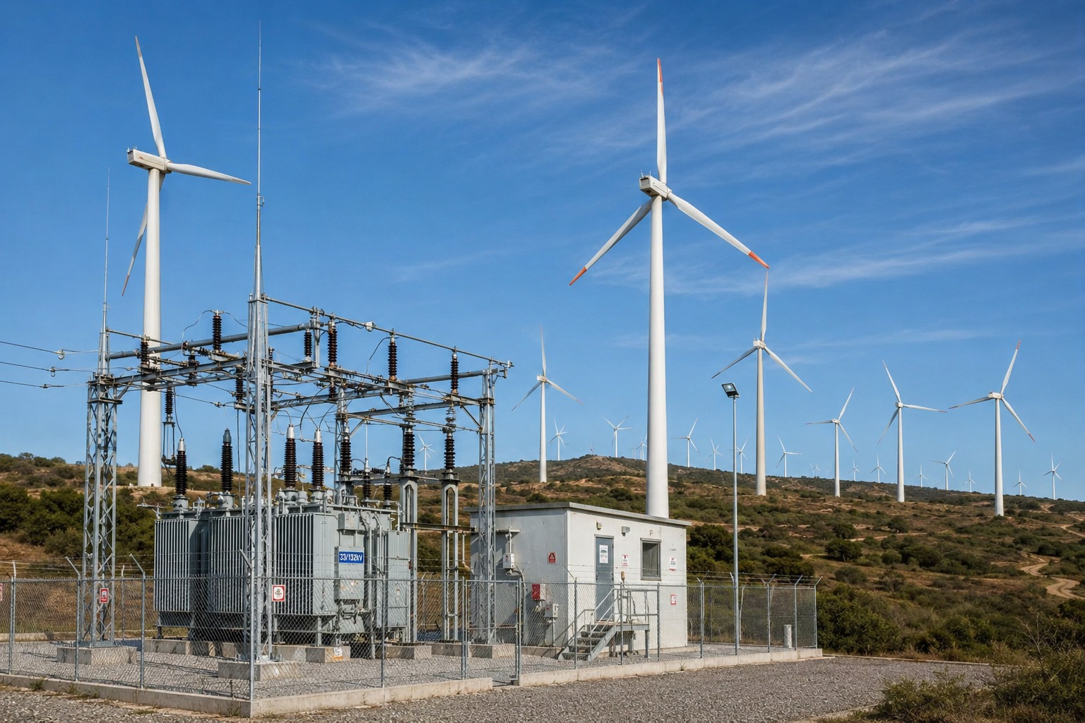 Substation and renewable energy site